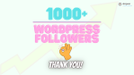 thank you to 1000 followers