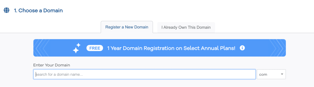 Step 1 Buy a free domain