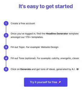 Easy Peasy tile generator: Create titles effortlessly with our user-friendly tool.