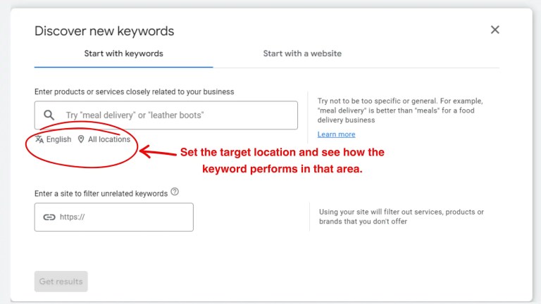 Choose your location