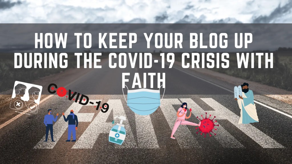 people walking on a road with faith during COVID and keep walking with symbolize to put God first