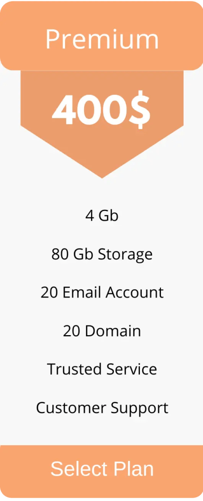 Premium Pricing Table