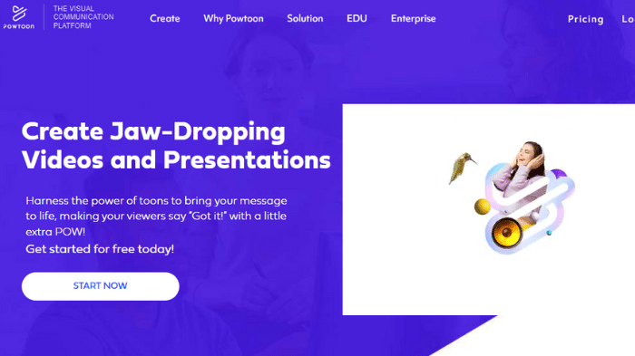 powtoon video editing