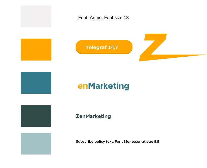 Brand Kit for a Newsletter