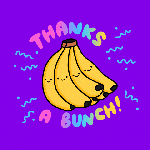 7 Reasons to Practice Gratitude Daily - GIF thanks a bunch banana