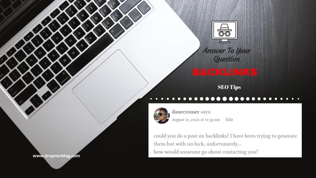 Question and SEO/WordPress Backlink Answer