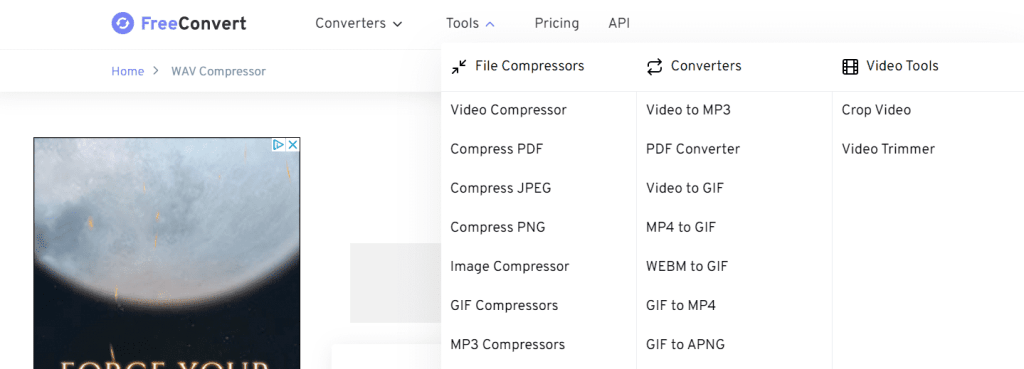 FreeCovert.com | Compressor tools FreeCovert.com Compressor tools