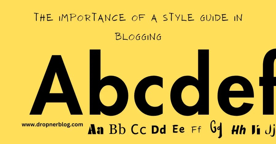 The Importance of a Style Guide in Blogging