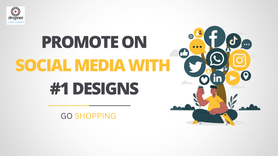 Promote on Social Media with the best designs if you run a business on it, presenting the best sales options for your followers.